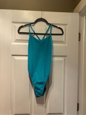 Jolyn “Drew” Teal One-Piece Swimsuit